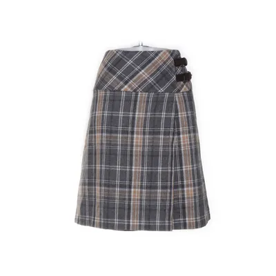 Rok (Grijs, Meerkleurig) van Isolde Polyester, Wol