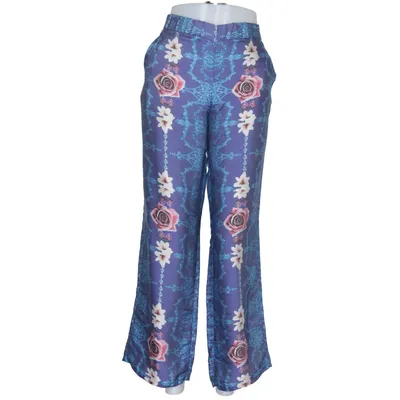 Palazzobyxor (Blå, Flerfärgad) från Ida Sjöstedt Polyester, Viskos
