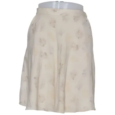 Nederdel (Beige) fra Banana Republic Polyester, Silke