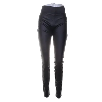 Pants (Black) from Freequent Elastane, Polyamide, Viscose