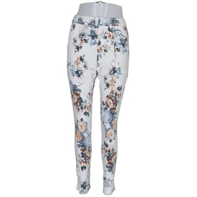 Treggings (White, Multicolored) from Chica London Cotton, Elastane