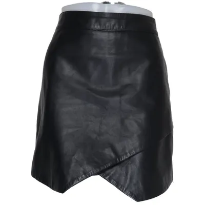 Jupe en cuir (Noir) de Selected Femme Polyester, Cuir