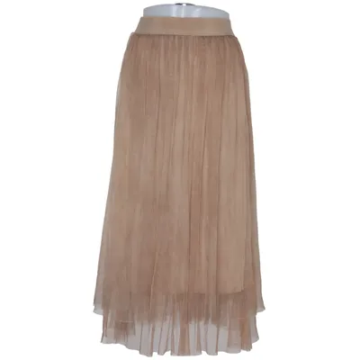 Tyllkjol (Beige) från Made in italy Polyester, Viskos