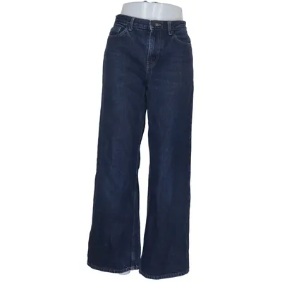Spijkerbroek (Blauw) van Uniqlo Jeans Katoen, Polyester
