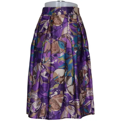 Skirt (Purple, Multicolored) from Secret Season Elastane, Polyester