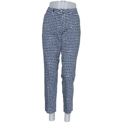 Chinos (Blauw, Wit) van Cambio Katoen, Elastaan