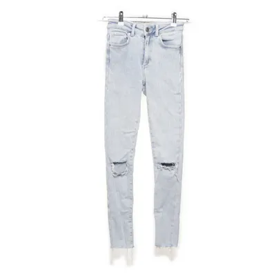 Spijkerbroek (Blauw) van Never Denim Katoen, Elastaan, Polyester