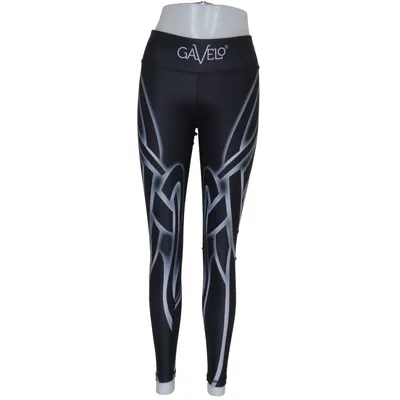 Sports tights (Black, Gray) from Gavelo Elastane, Recycled polyester