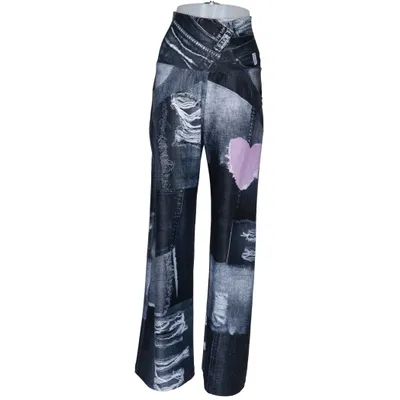 Treggings (Svart, Grå, Rosa, Vit) från Winshape Elastan, Polyester