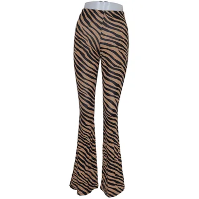 Byxor (Beige, Svart) från Missguided Tall Elastan, Viskos