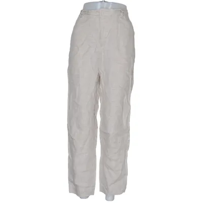 Broek (Beige) van Zara Linnen