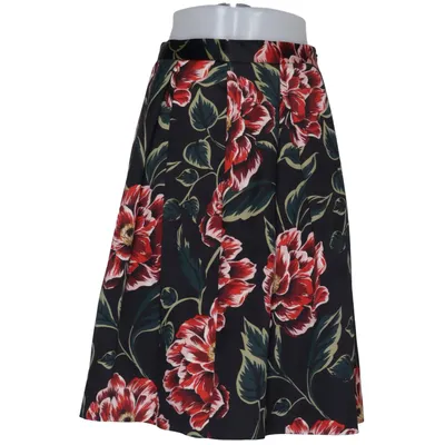 Skirt (Black, Red, Green) from Hallhuber Donna Elastane, Polyester