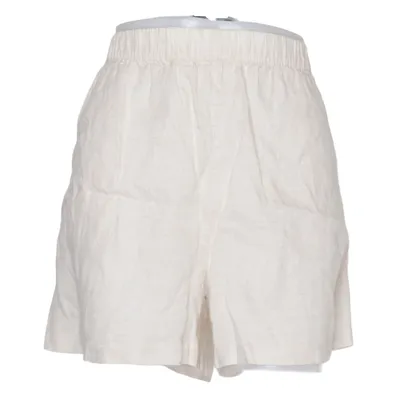 Shorts (Beige, Weiß) von H&M Premium Quality Leinen, Baumwolle
