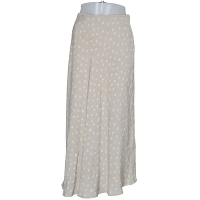 Maxi rok (Beige, Wit) van Samsøe & Samsøe Polyester, Viscose