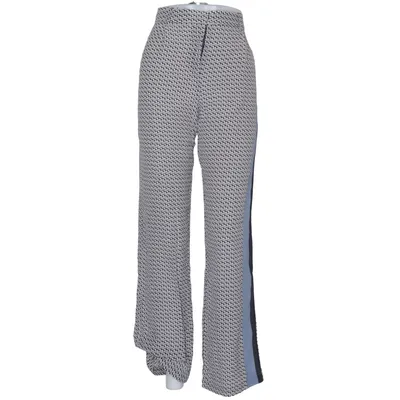 Pantalon patte d'éléphant (Gris, Bleu) de Jucca Soie