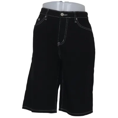 Denim shorts (Black) from Edikted Cotton
