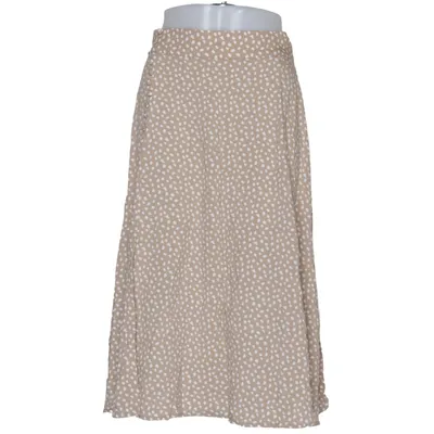 Kjol (Beige, Vit) från Object Viskos