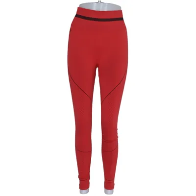 Sportleggings (Rot) von Workout Empire Elasthan, Polyamid, Polyester