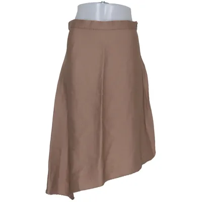 Skirt (Brown) from Ahlvar Gallery Silk, Wool