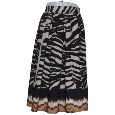 Jupe longue (Noir, Beige) de Marta Élasthane, Polyester