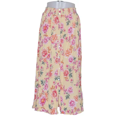 Nederdel (Beige, Flerfarvet) fra Missu Viscose