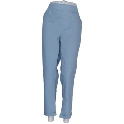 Broek (Blauw, Wit) van Laura Torelli Katoen, Elastaan, Polyester, Viscose