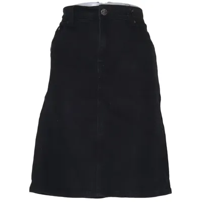 Jeanskjol (Svart) från Flash Jeans Bomull, Elastan