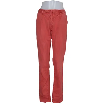 Chino (Rouge) de Santaniello Coton, Élasthane, Lin