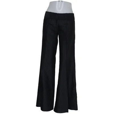 Stoffhose (Schwarz) von Marithé + François Girbaud Viskose, Wolle
