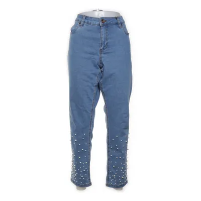 Jeans (Blå) från Zizzi Bomull, Elastan, Polyester, Viskos