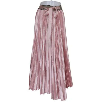Pantalon patte d'éléphant (Rose) de LM Lulu Polyester