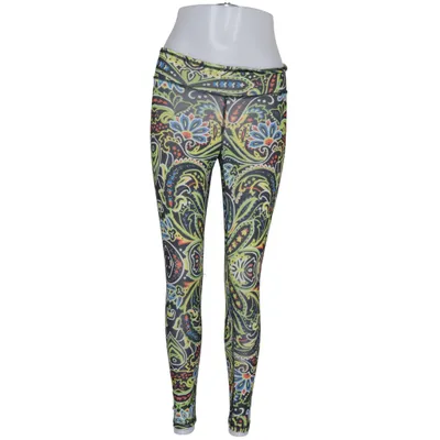 Collants de sport (Noir, Multicolore) de Mandala Élasthane, Polyester recyclé