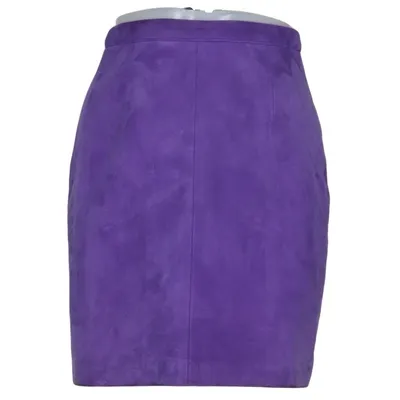 Läderkjol (Lila) från Bimba y Lola Skinn