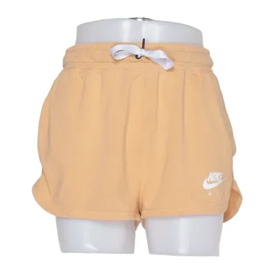 Trainingsshorts (Beige) van Nike Katoen, Elastaan, Polyester