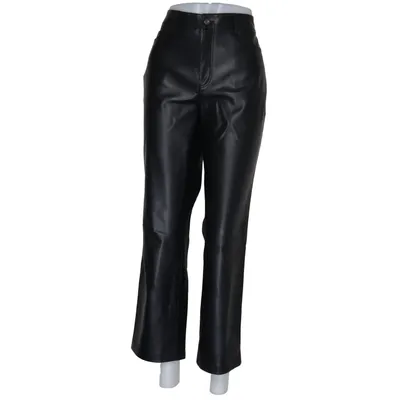 Byxor (Svart) från Mango Polyester, Polyuretan