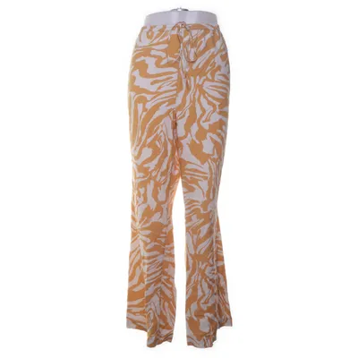 Byxor (Gul, Vit) från H&M Polyamid, Polyester, Viskos