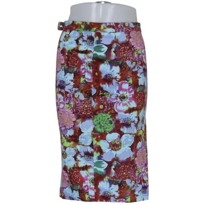 Jupe (Bleu, Vert, Multicolore) de Louche Coton, Élasthane