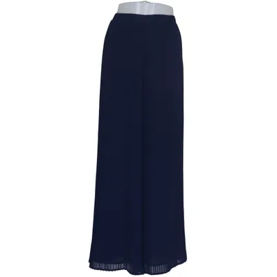 Pantalon patte d'éléphant (Bleu) de Zara Basic Polyester