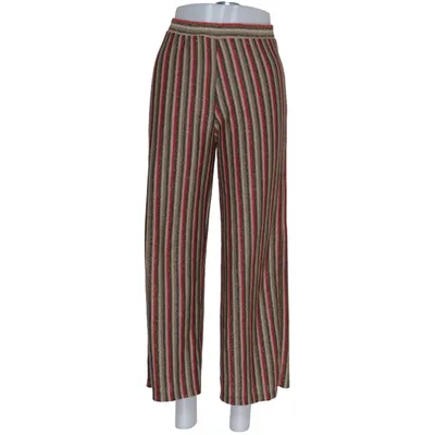 Palazzo broek (Bruin, Rood, Roze) van Zara Trafaluc Metallvezel, Polyester, Viscose