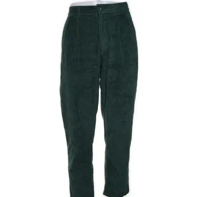 Corduroy pants (Green) from Dedicated Cotton, Elastane
