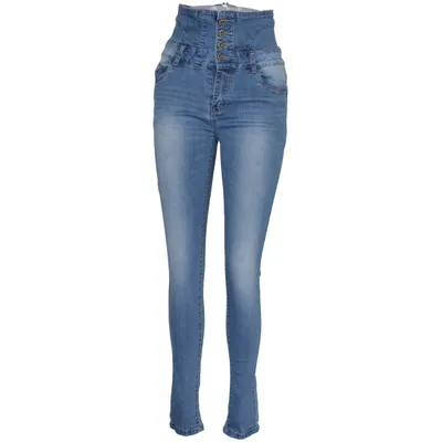 Jean (Bleu) de Shiny Design Coton, Élasthane, Polyester