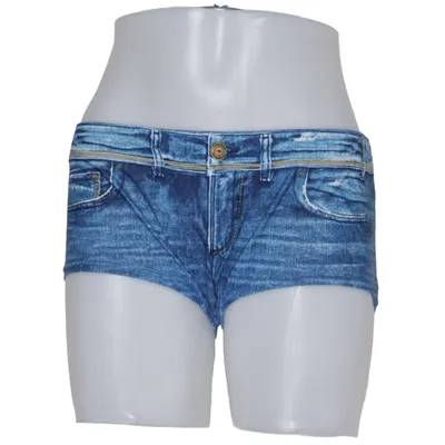 Denim shorts (Blauw) van Kangaroos Polyamide