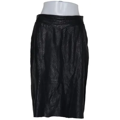 Leather skirt (Gray) from Giorgio Mobiani Acetate, Leather