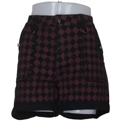 Korte broek (Zwart, Rood) van Rock Rebel Katoen, Elastaan, Polyester