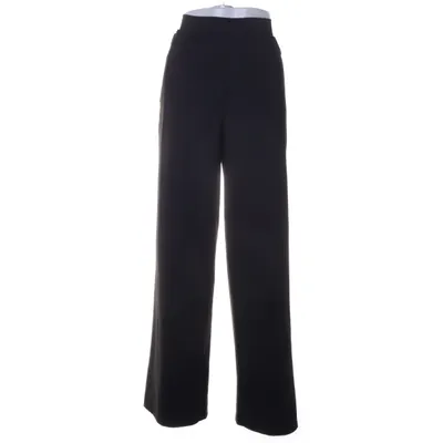 Palazzo broek (Zwart) van Ninepine Elastaan, Gerecycled polyester
