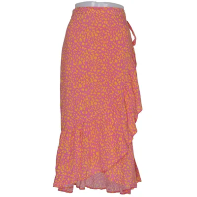 Jupe portefeuille (Rose, Jaune) de Pernilla Wahlgren Viscose