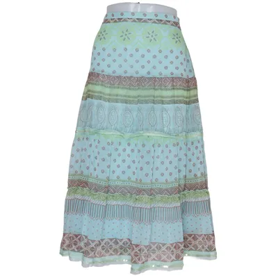 Maxi nederdel (Blå, Grøn, Brun) fra Gerry Weber Acetat, Polyester