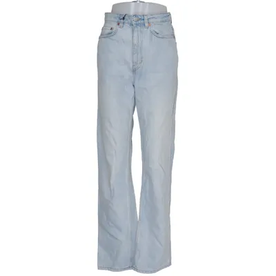 Spijkerbroek (Rowe Extra High Straight Jeans) van Weekday Katoen