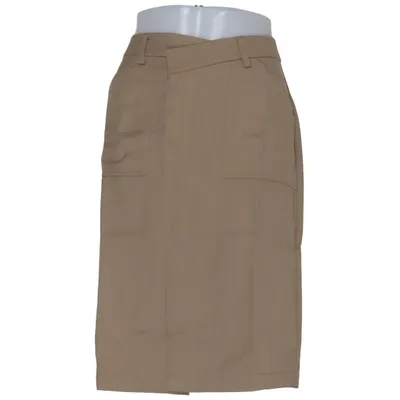 Skirt (Brown) from Norr Polyester, Viscose