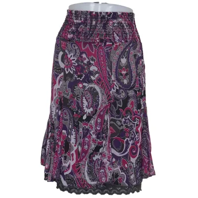Nederdel (Lilla, Pink, Sort) fra Street One Polyester